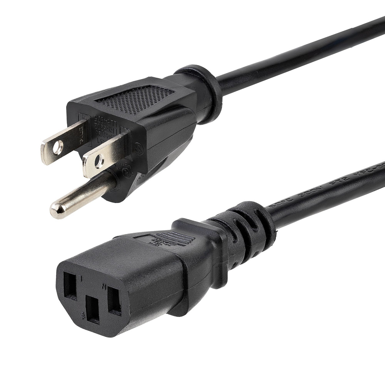 PXT10125 , StarTech.com PXT10125 power cable Black 299.2" (7.6 m) NEMA 5-15P C13 coupler