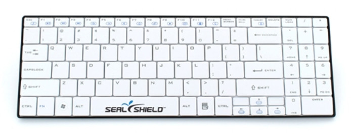 SSKSV099BT , Seal Shield SSKSV099BT keyboard Universal Bluetooth QWERTY US English White