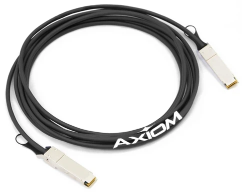 331-5217-AX , Axiom QSFP+ / QSFP+, 1m InfiniBand/fibre optic cable 39.4" (1 m) QSFP+ Black - 331-5217-AX