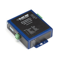 ICD116A , Black Box ICD116A serial converter/repeater/isolator RS-232/422/485 Fiber (SC) Black, Blue