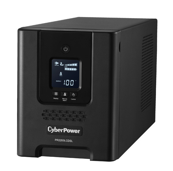 PR2200LCDSL , CyberPower PR2200LCDSL uninterruptible power supply (UPS) Line-Interactive 2.07 kVA 1980 W 7 AC outlet(s)