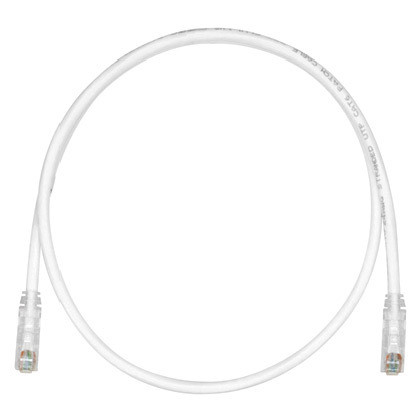 UTPSP7Y , Panduit Cat6 UTP 7ft networking cable White 83.9" (2.13 m) U/UTP (UTP) - UTPSP7Y