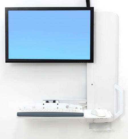 61-081-062 , Ergotron 61-081-062 monitor mount / stand 24" Wall White