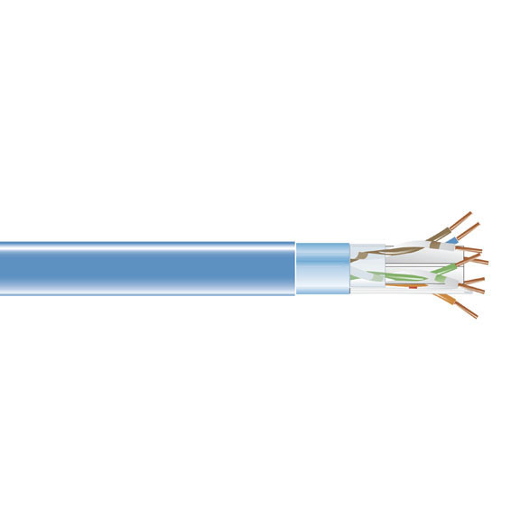 EVNSL0601A-1000 , Black Box EVNSL0601A-1000 networking cable Blue 12000" (304.8 m) Cat6 U/UTP (UTP)