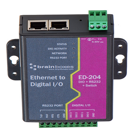 ED-204 , Brainboxes ED-204 interface cards/adapter Serial