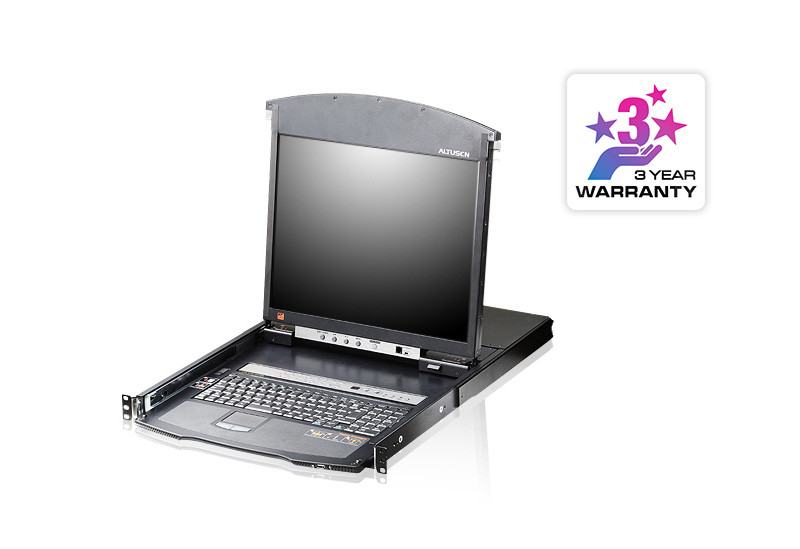 KL1508AIM , ATEN KL1508AiM KVM switch Rack mounting Black