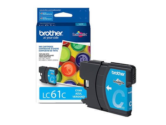 LC61C , Brother LC61C ink cartridge 1 pc(s) Original Standard Yield Cyan