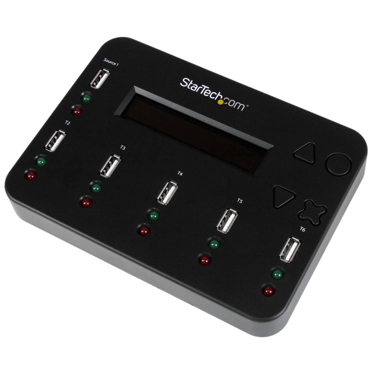 USBDUP15 , StarTech.com USBDUP15 media duplicator USB flash drive duplicator Black 5 copies