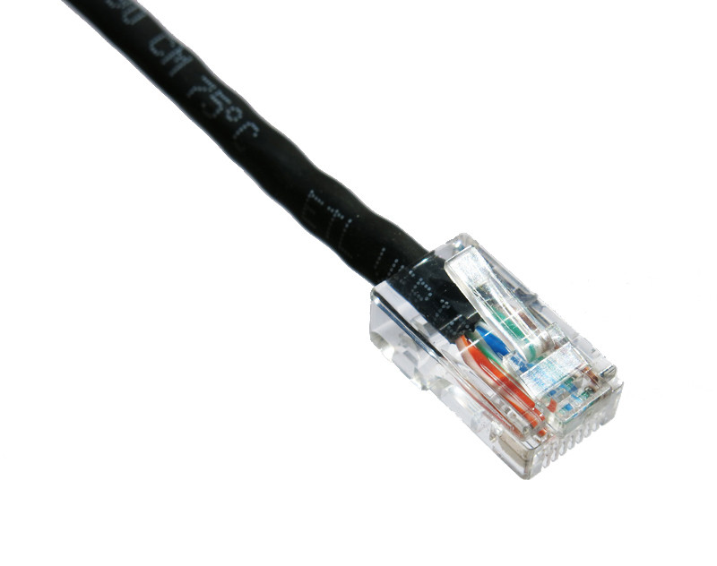 C6NB-K50-AX , Axiom 50ft Cat6 UTP networking cable Black 590.6" (15 m) U/UTP (UTP) - C6NB-K50-AX