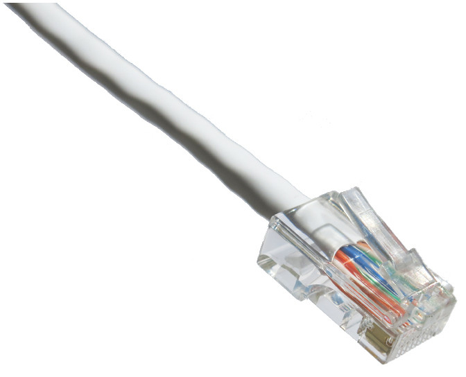 C5ENB-W50-AX , Axiom 50ft. 350MHz Cat5e networking cable White 600" (15.2 m) U/UTP (UTP) - C5ENB-W50-AX