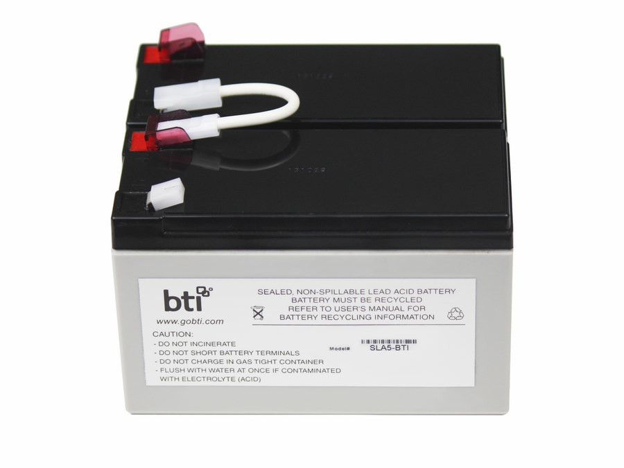 RBC5-SLA5-BTI , BTI RBC5-SLA5 Sealed Lead Acid (VRLA) 12 V 7.2 Ah - RBC5-SLA5-BTI