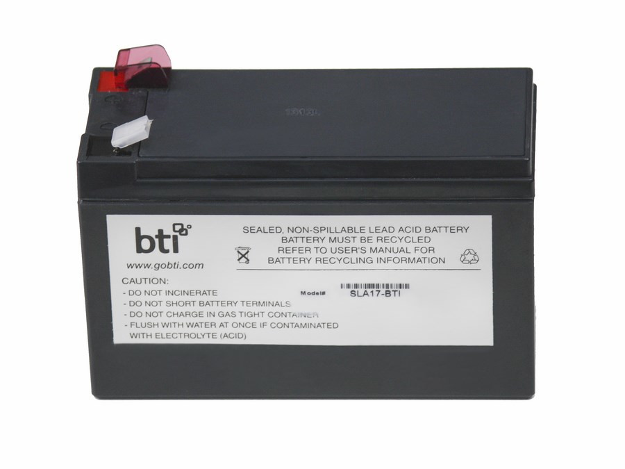 RBC17-SLA17-BTI , BTI RBC17-SLA17 Sealed Lead Acid (VRLA) 12 V 9 Ah - RBC17-SLA17-BTI