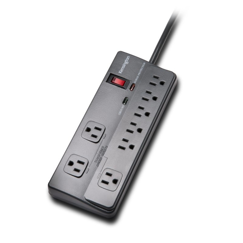 K38218NA , Kensington Guardian 8-Outlet Surge Protector - K38218NA