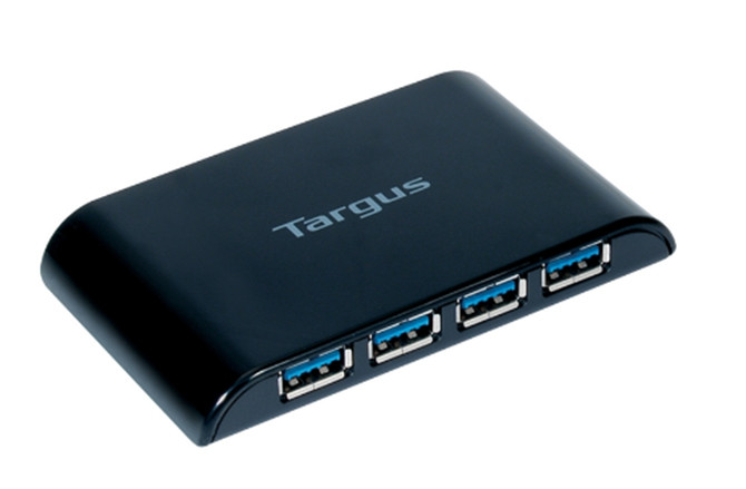 ACH124US , Targus USB 3.0 4-Port Hub Black - ACH124US