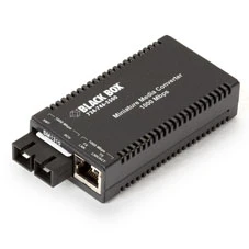 LGC011A-R2 , Black Box MultiPower Miniature network media converter 1000 Mbit/s 1310 nm Single-mode - LGC011A-R2