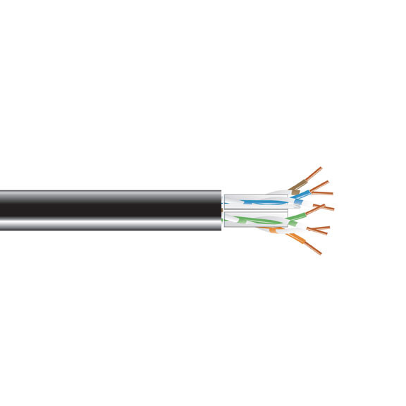 C6ABC50-BK-1000 , Black Box GigaTrue Cat6a networking cable 12000" (304.8 m) U/UTP (UTP) - C6ABC50-BK-1000
