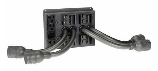 PD2-103 , Vertiv PD2-103 power distribution unit (PDU) 6 AC outlet(s) Black