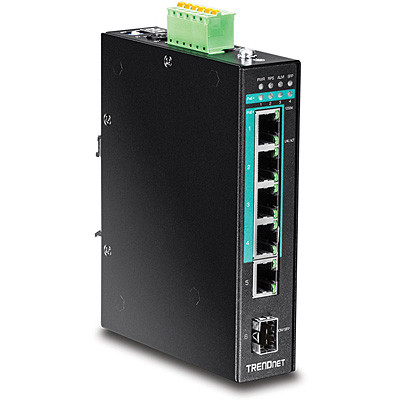 TI-PG541 , Trendnet TI-PG541 network switch Unmanaged L2 Gigabit Ethernet (10/100/1000) Power over Ethernet (PoE) Black