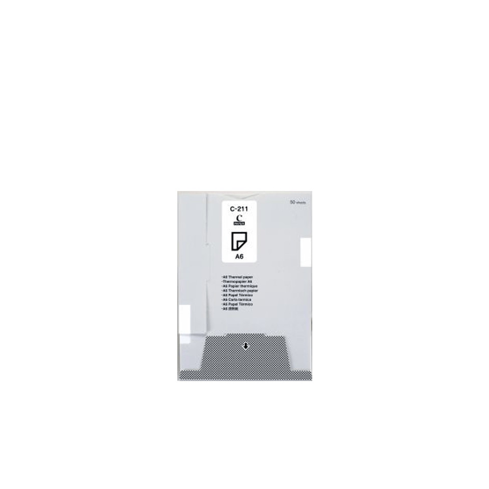 C211S , C-211S Thermal-transfer-paper, 50 pages, Pack qty 20 - C211S