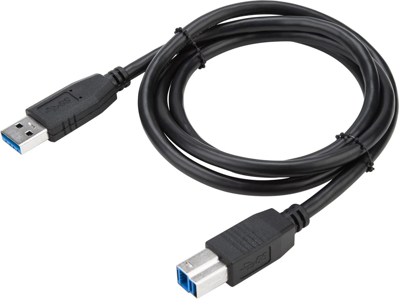 ACC987USX , Targus 1m USB 3.0 USB cable USB 3.2 Gen 1 (3.1 Gen 1) 39.4" (1 m) USB A USB B Black - ACC987USX