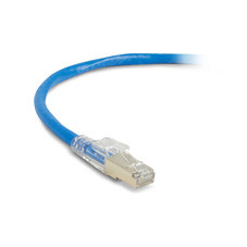 C6APC80S-BL-15 , Black Box 15ft Cat6a networking cable Blue 177.2" (4.5 m) F/UTP (FTP) - C6APC80S-BL-15