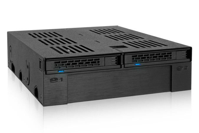 MB322SP-B , Icy Dock MB322SP-B drive bay panel Black