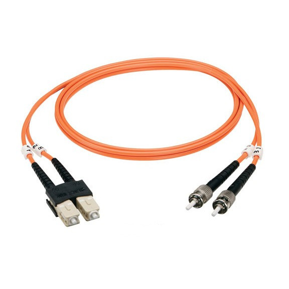 EFN110-001M-STSC , Black Box EFN110-001M-STSC InfiniBand/fibre optic cable 39.4" (1 m) ST SC Orange