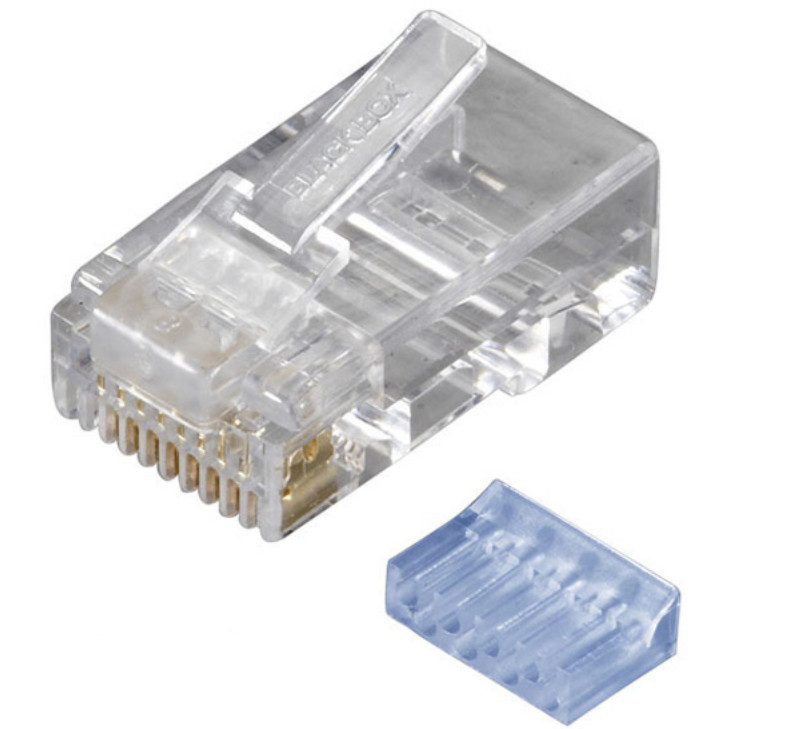 FMTP6-R2-250PAK , Black Box FMTP6-R2-250PAK wire connector RJ-45 Transparent