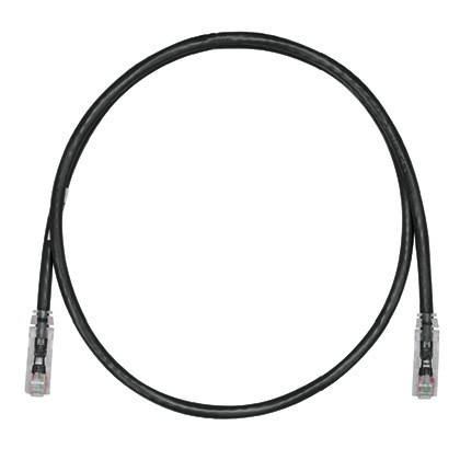 UTPSP25BLY , Panduit 25ft Cat6e networking cable Black 300" (7.62 m) U/UTP (UTP) - UTPSP25BLY