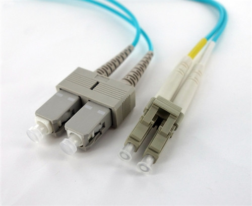 AXG94408 , Axiom AXG94408 InfiniBand/fibre optic cable 393.7" (10 m) LC SC Blue