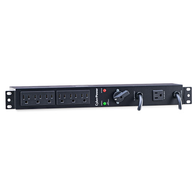 MBP15A6 , CyberPower MBP15A6 power distribution unit (PDU) 6 AC outlet(s) 1U Black