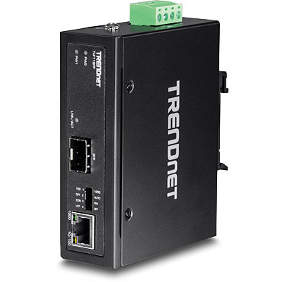 TI-F11SFP , Trendnet TI-F11SFP network media converter 1000 Mbit/s Black