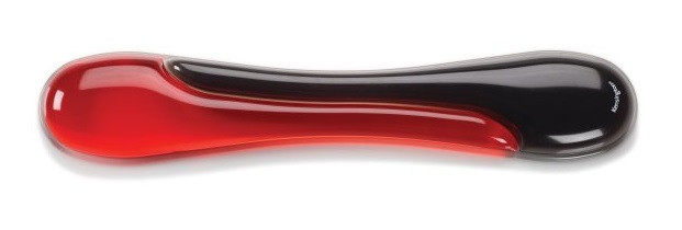 K62398AM , Kensington Duo Gel Keyboard Wrist Rest - Red - K62398AM