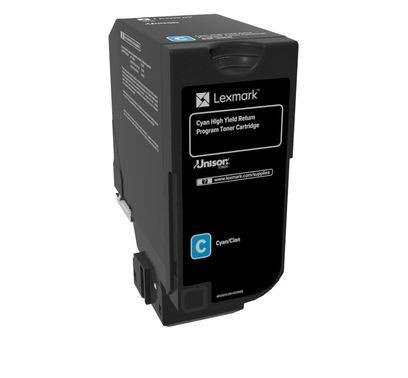 84C1HC0 , Lexmark 84C1HC0 toner cartridge Original Cyan 1 pcs
