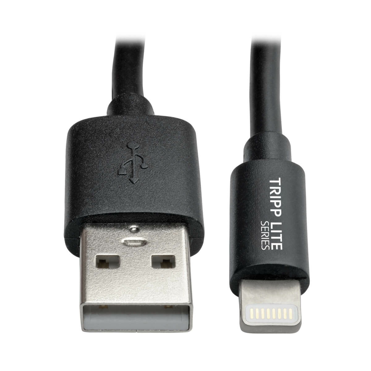 M100-004COIL-BK , Tripp Lite M100-004COIL-BK lightning cable 47.2" (1.2 m) Black