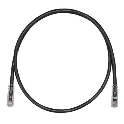 UTPSP15BLY , Panduit Cat6, 15ft networking cable Black 181.1" (4.6 m) U/UTP (UTP) - UTPSP15BLY