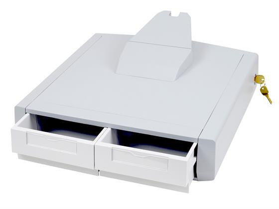 97-988 , Ergotron 97-988 multimedia cart accessory Gray, White Drawer