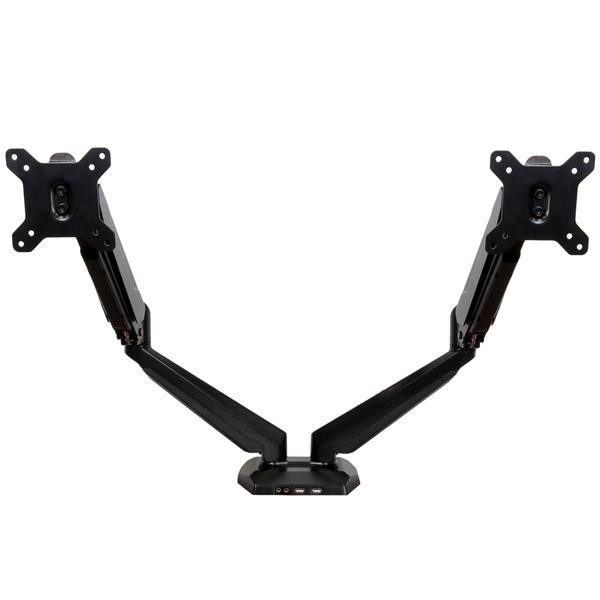 ARMSLIMDUO , StarTech.com ARMSLIMDUO monitor mount / stand 30" Desk Black