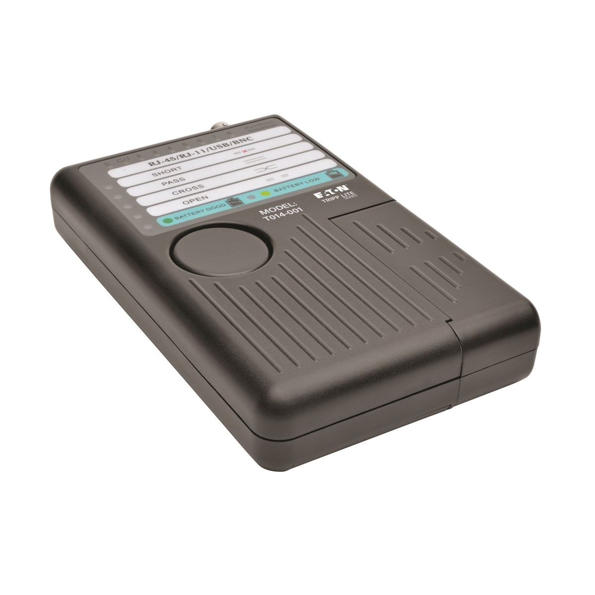 T014-001 , Tripp Lite T014-001 network cable tester Black
