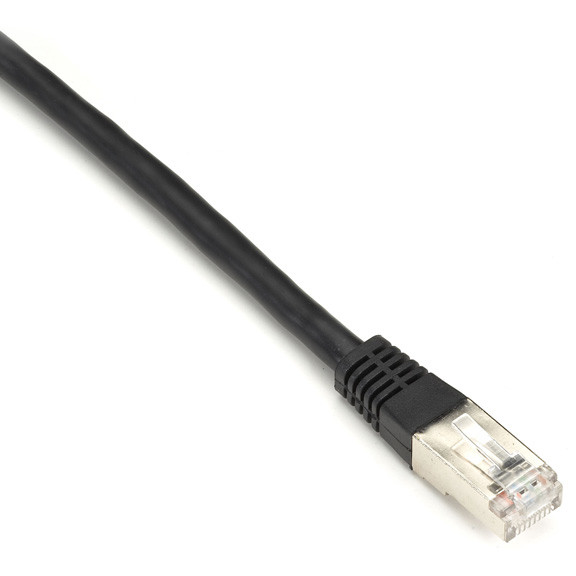 EVNSL0272BK-0030 , Black Box RJ-45 - RJ-45 9.1m M/M networking cable 358.3" (9.1 m) Cat6 S/FTP (S-STP) - EVNSL0272BK-0030