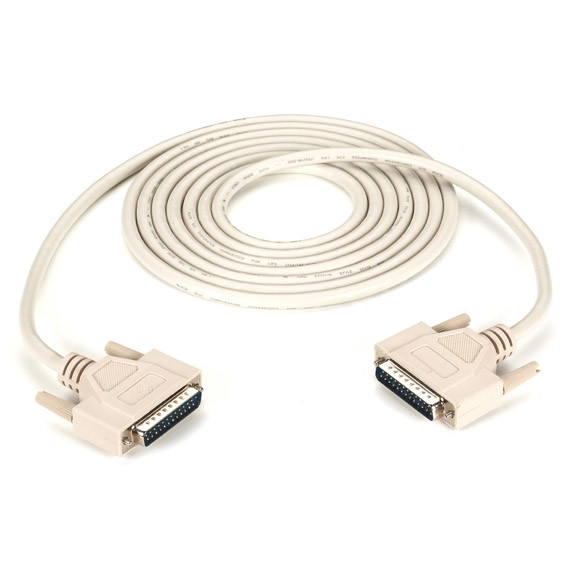 BC00706 , Black Box 3m DB25 serial cable Beige 118.1" (3 m) - BC00706