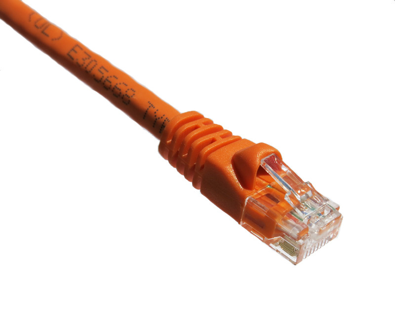 AXG94130 , Axiom AXG94130 networking cable Orange 600" (15.2 m) Cat5e U/UTP (UTP)