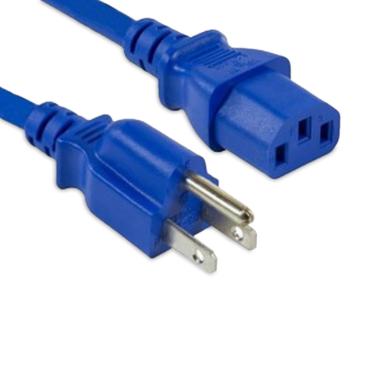 N515-C13-BL-2F-ENC , eNet Components N515-C13-BL-2F-ENC power cable Blue 23.6" (0.6 m) NEMA 5-15P C13 coupler