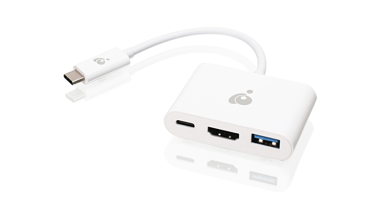 GUC3C3H , iogear GUC3C3H USB graphics adapter 3840 x 2160 pixels White