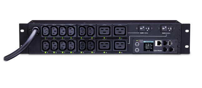 PDU81008 , CyberPower PDU81008 power distribution unit (PDU) 16 AC outlet(s) 2U Black