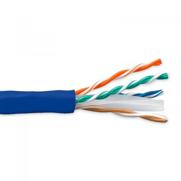C6-SOBL-1K-ENC , eNet Components C6-SOBL-1K-ENC networking cable Blue 12000" (304.8 m) Cat6 U/UTP (UTP)