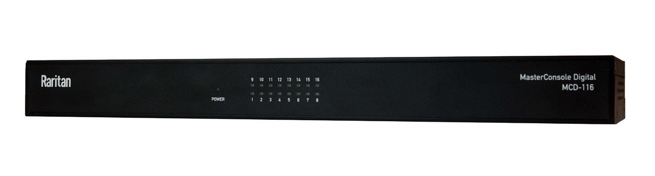 MCD-108 , Raritan MCD-108 KVM switch Rack mounting Black
