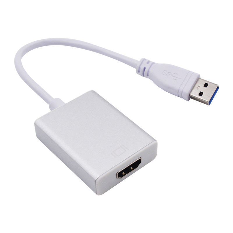 USB3AMHDMIF-AX , Axiom USB3.0-A/HDMI USB graphics adapter White - USB3AMHDMIF-AX