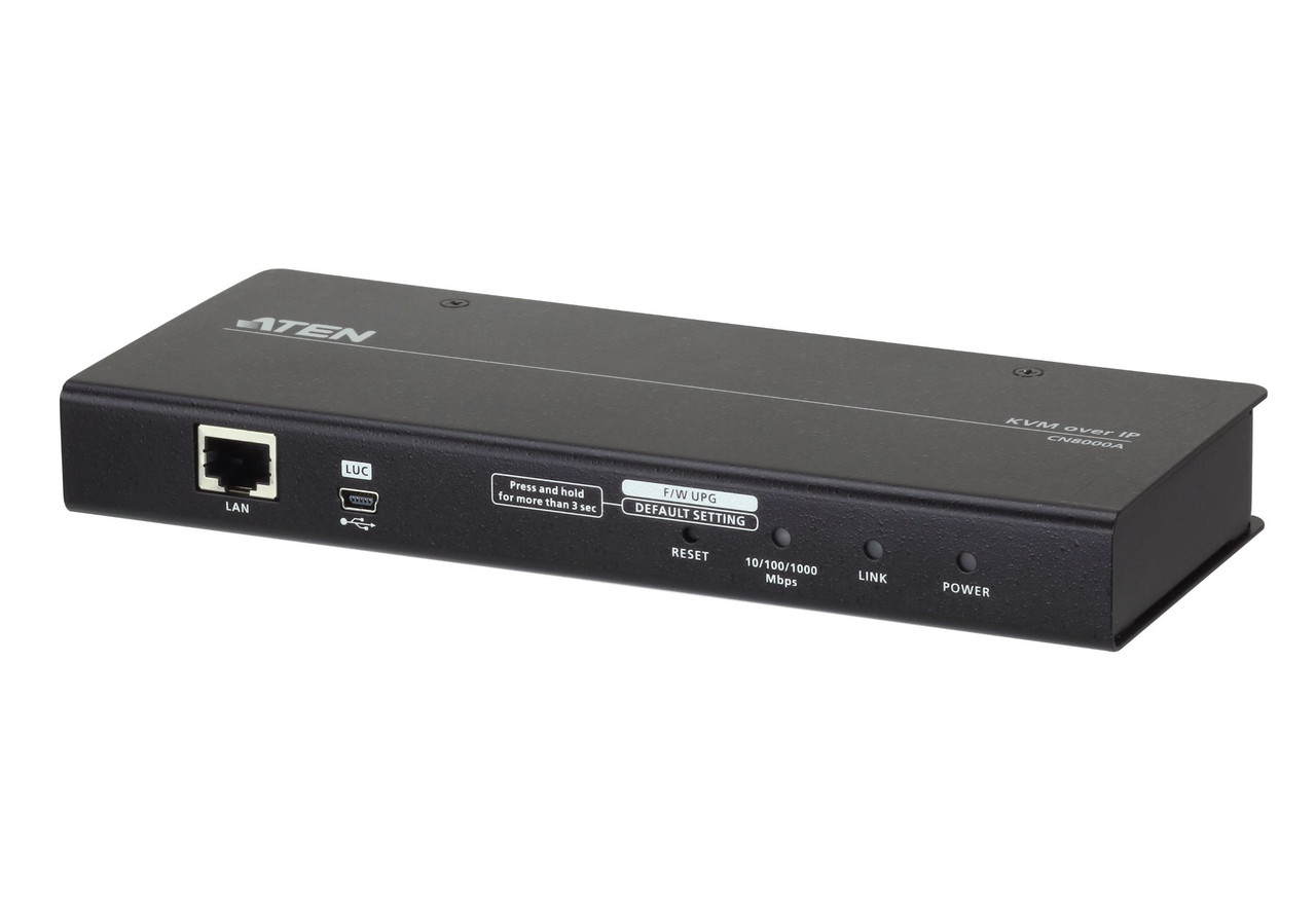CN8000A , ATEN CN8000A KVM switch Black
