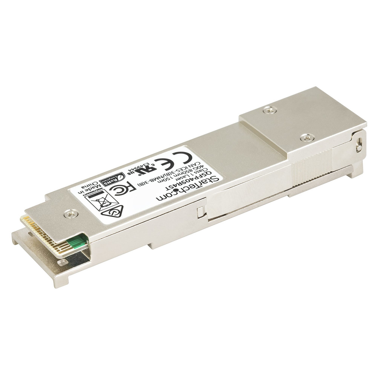 QSFP40SR4ST , StarTech.com QSFP40SR4ST network transceiver module Fiber optic 40000 Mbit/s QSFP+ 850 nm